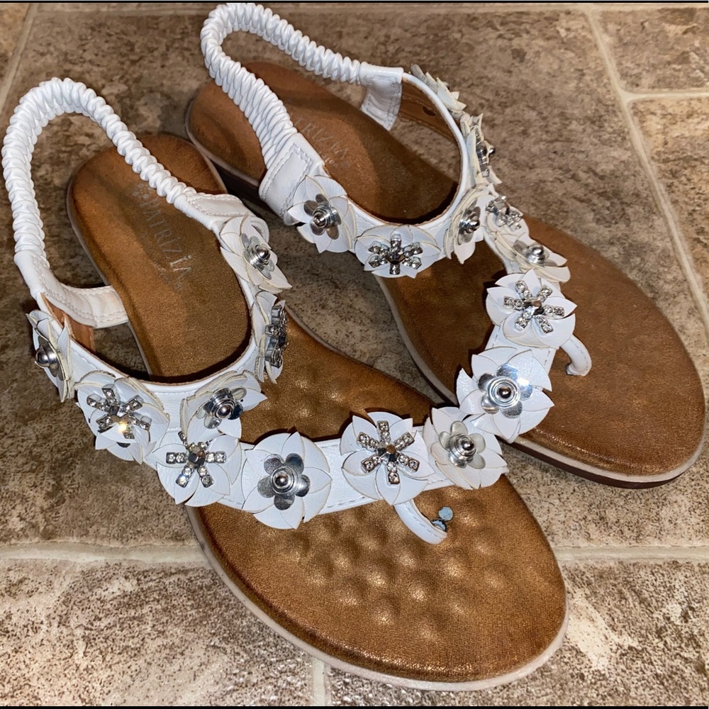 Patrizia summer slight wedge sandals size 37 (US 6-7)
